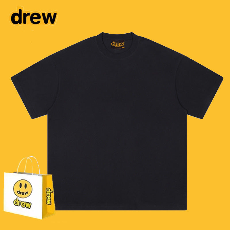 Drew T-shirts Loose round Neck Couple