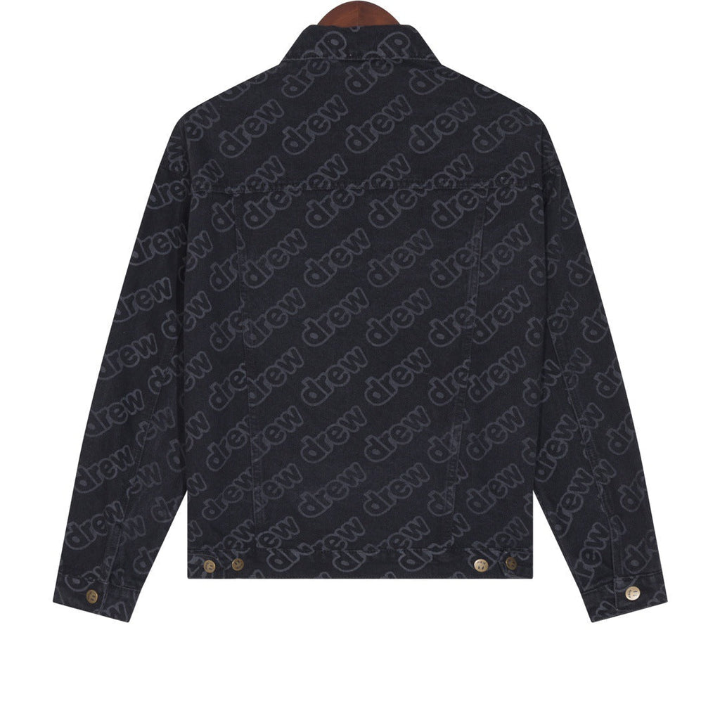 Drew House Jacket Full Logo Denim Jacket
