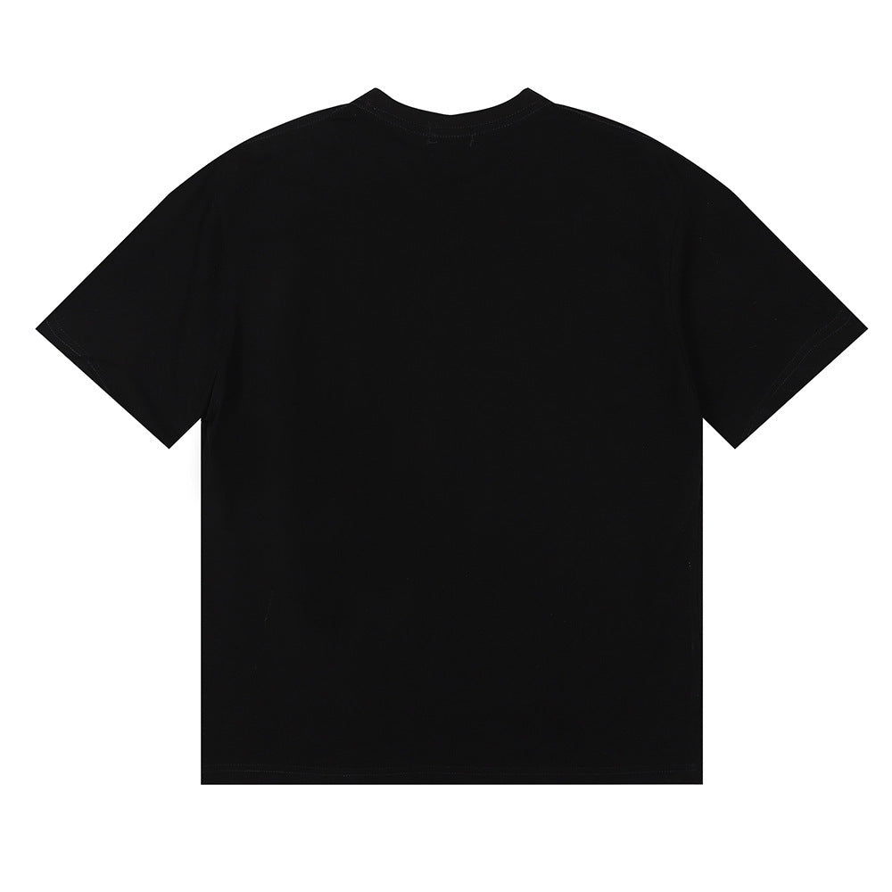 Rhude T-shirt Micro Label Yacht Club Print Short Sleeve T-shirt
