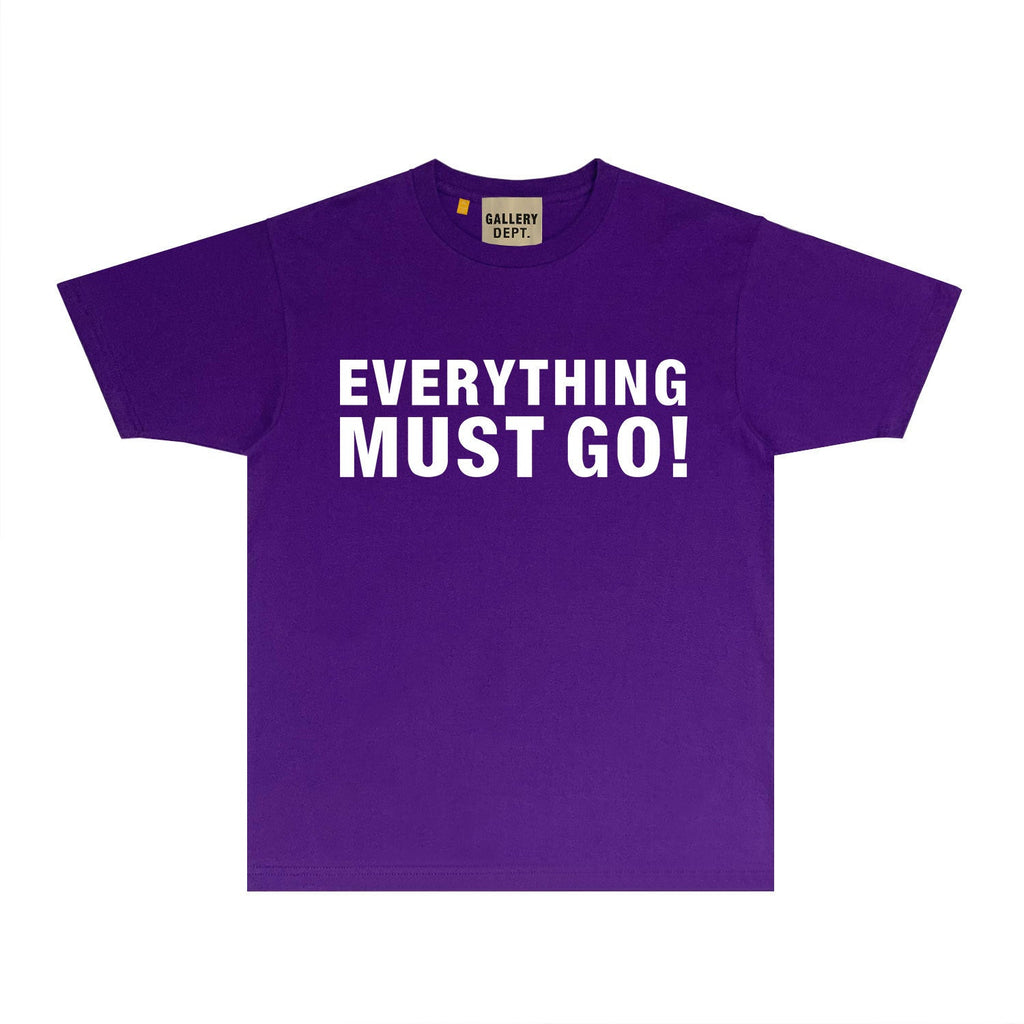 Gallery Dept T Shirts Tee Shirt Short Sleeve T-Shirt Blouse