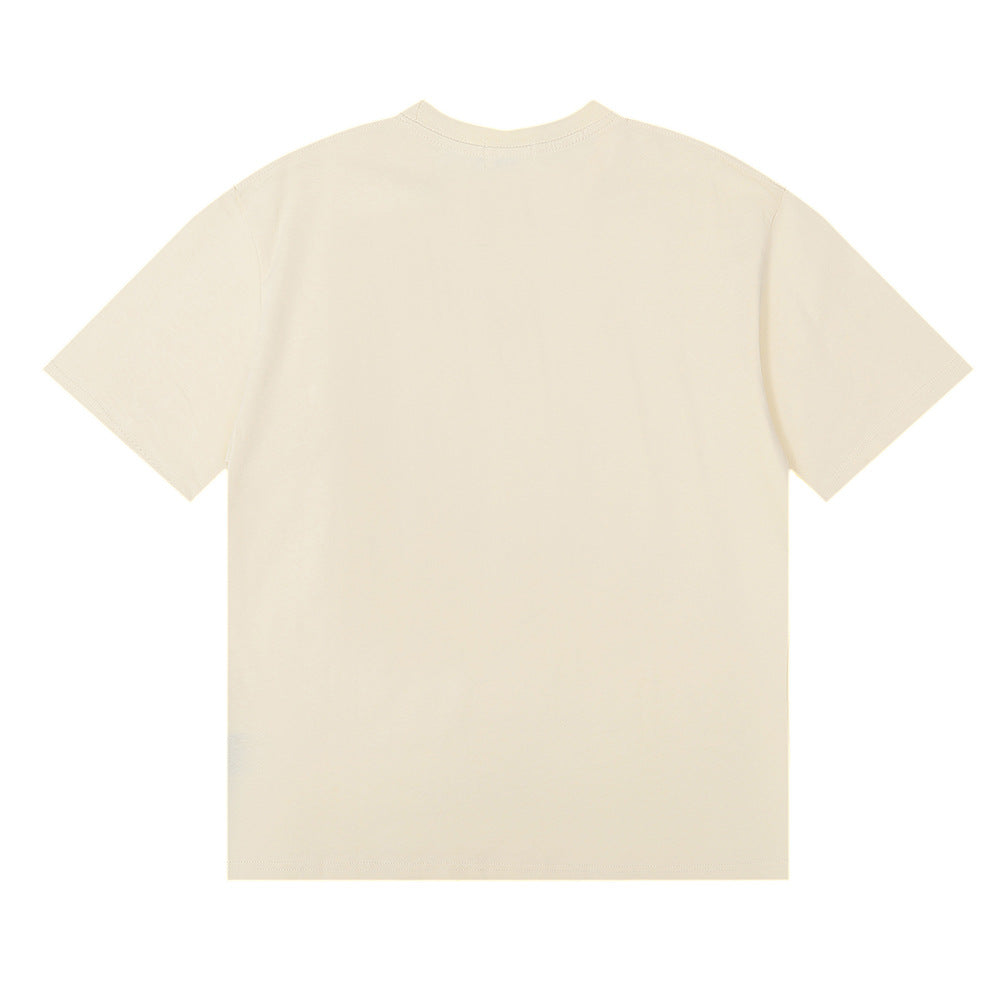 Rhude T-shirt Racing Track Letter Print Short Sleeve T-shirt